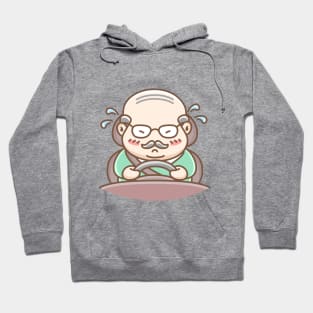 Grandpa drive a car Hoodie